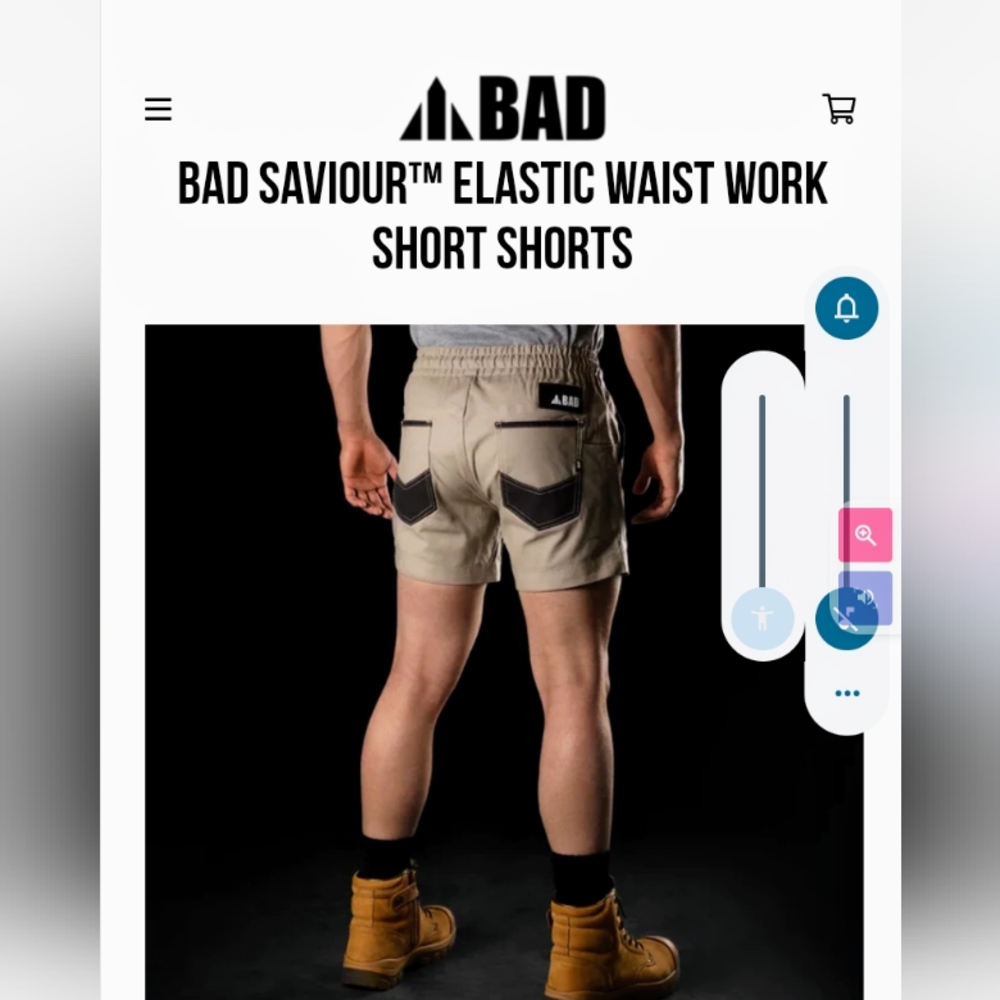 BAD SAVIOR SHORTS FOR MEN